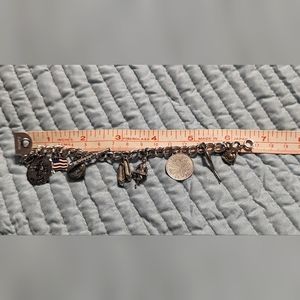 Vintage 1970's charm bracelet